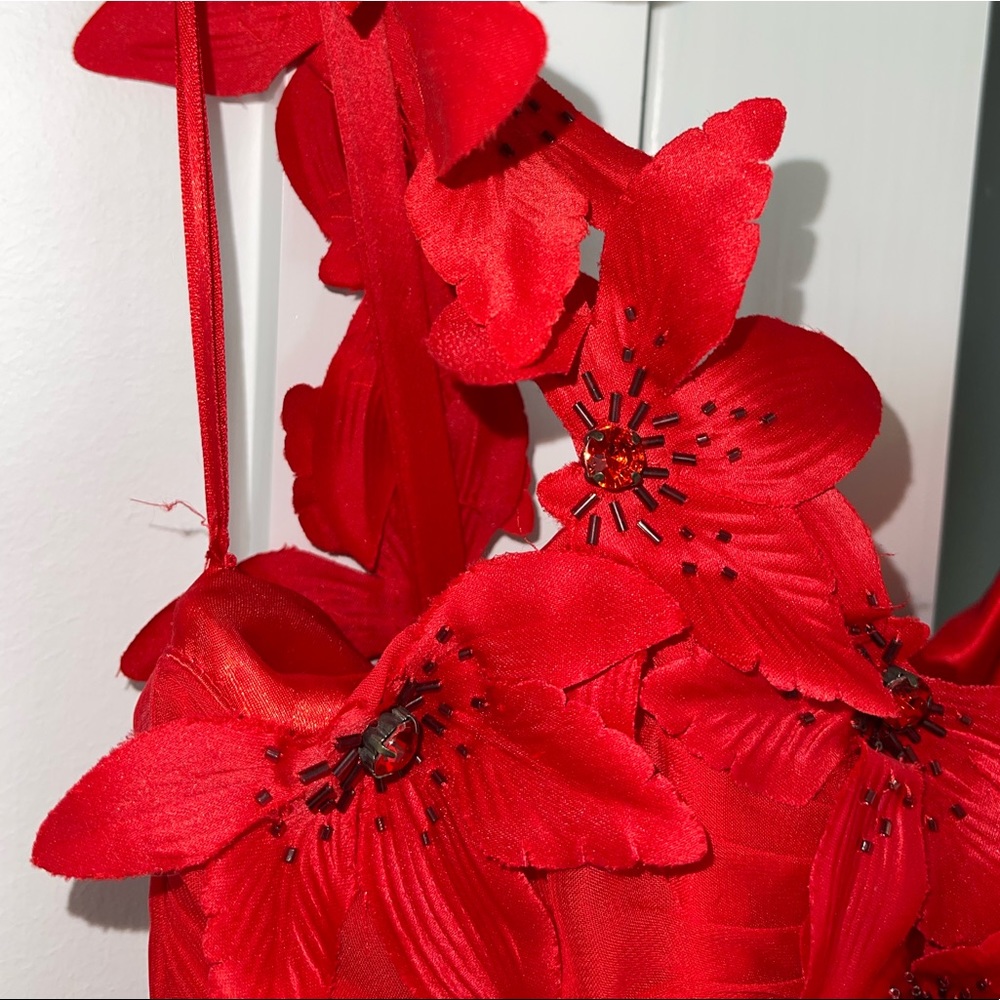 Red Corset Ballgown - Picture 5 of 17